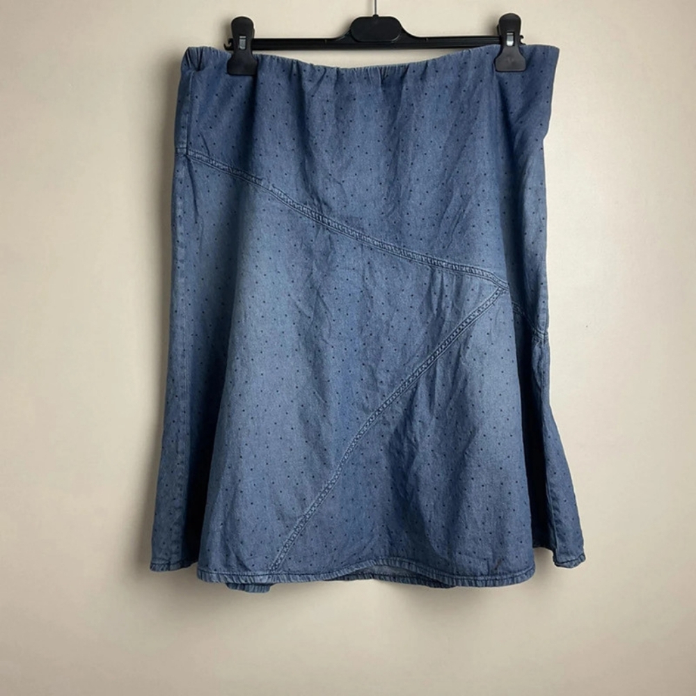 Blue Denim Skirt